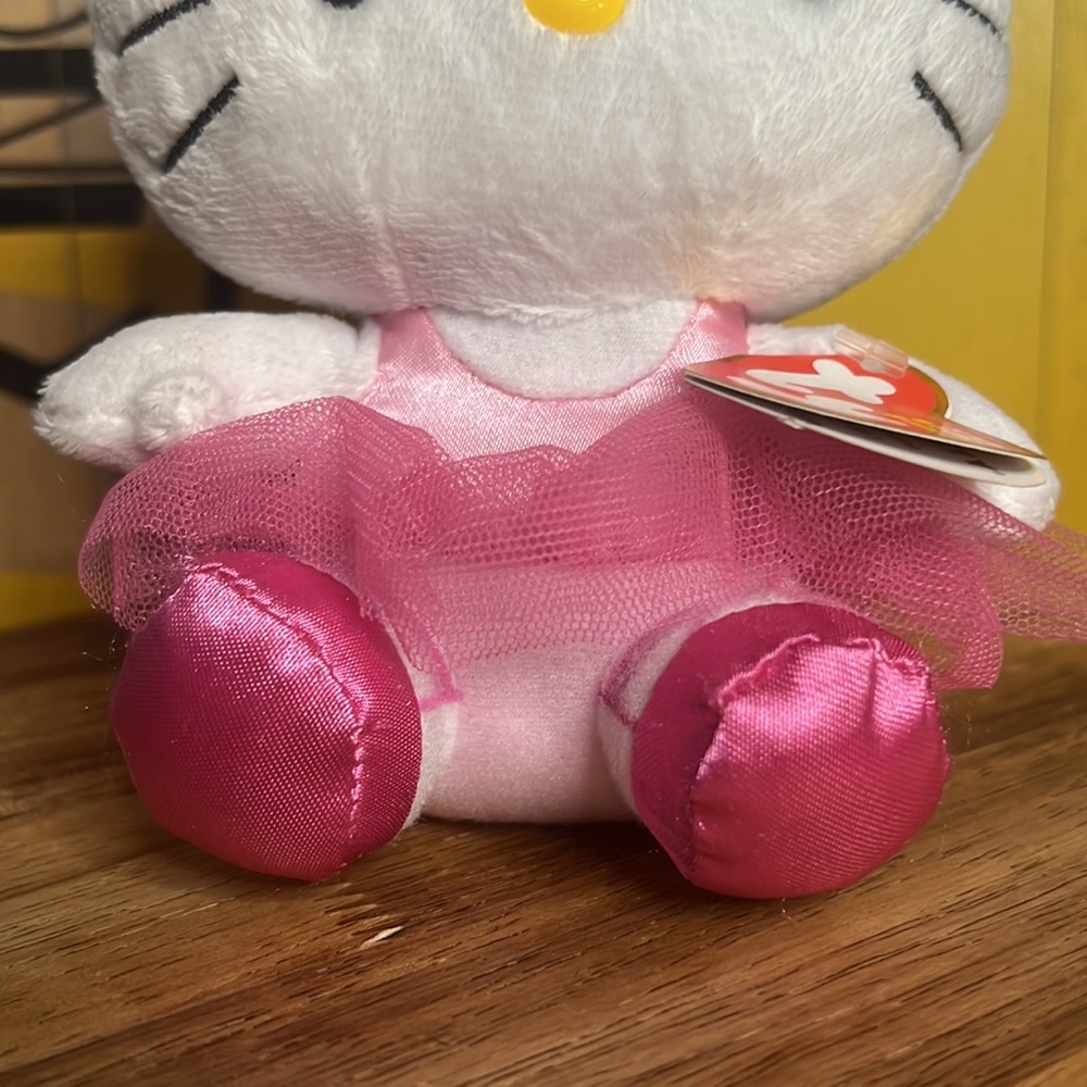 Hello Kitty Ballerina TY Plush 6” by Sarino - Picture 6 of 13